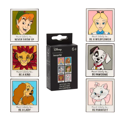 Loungefly Disney Yearbook Portrait Blind Box Pin