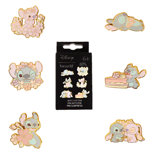 Loungefly Disney Stitch Cherry Blossom Blind Box Pin
