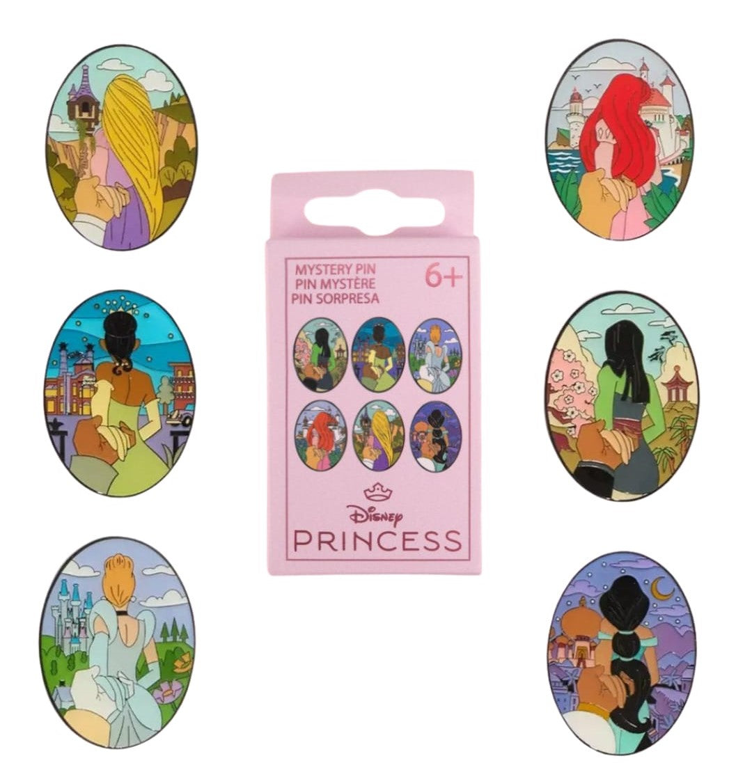 Loungefly Disney Princess Holding Hand Blind Box Pin