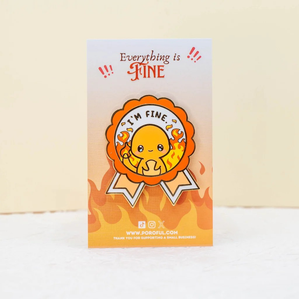 Poroful I'm Fine Charmander
