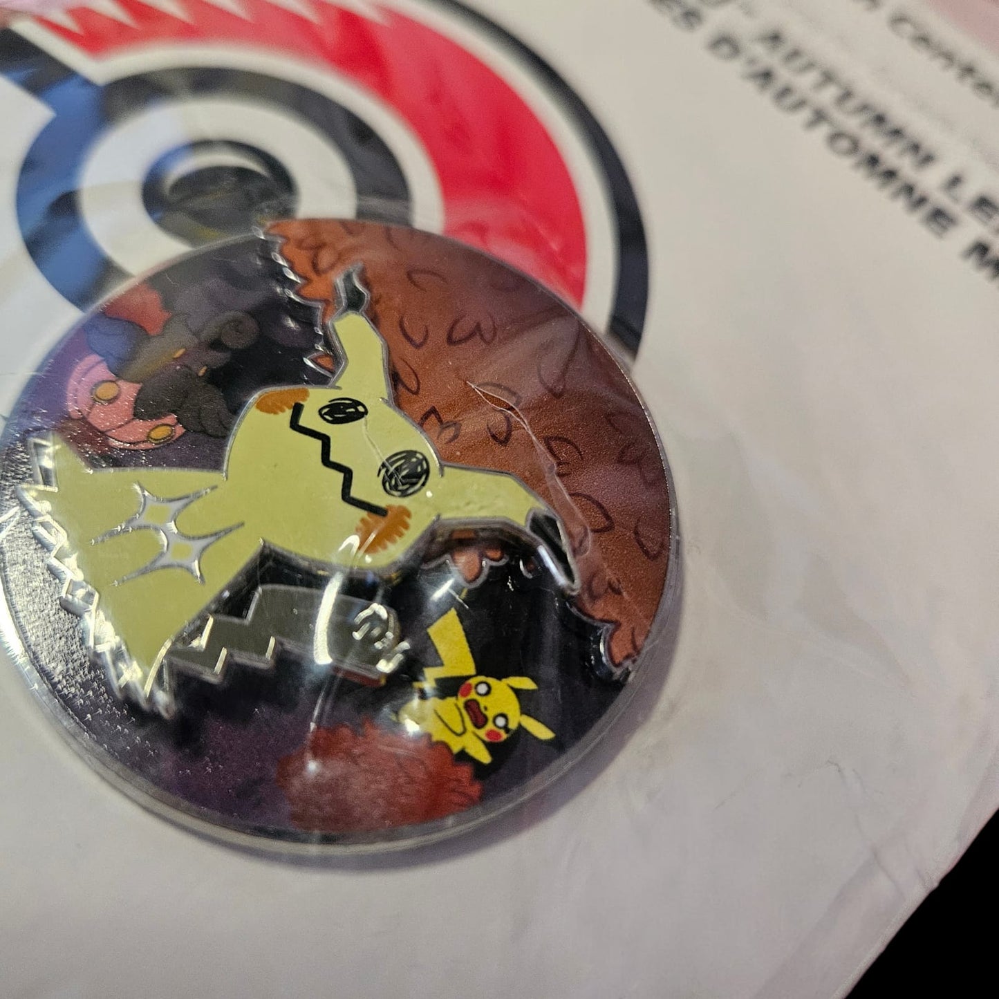 Pokémon Center Spinning Scenes Mimikyu Autumn Leaves