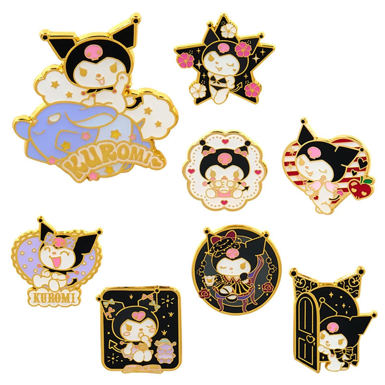 Sanrio Kuromi 20th Anniversary Blind Pins