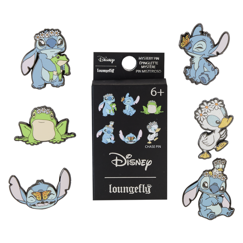 Loungefly Disney Stitch Springtime Daisy Blind Box Pin