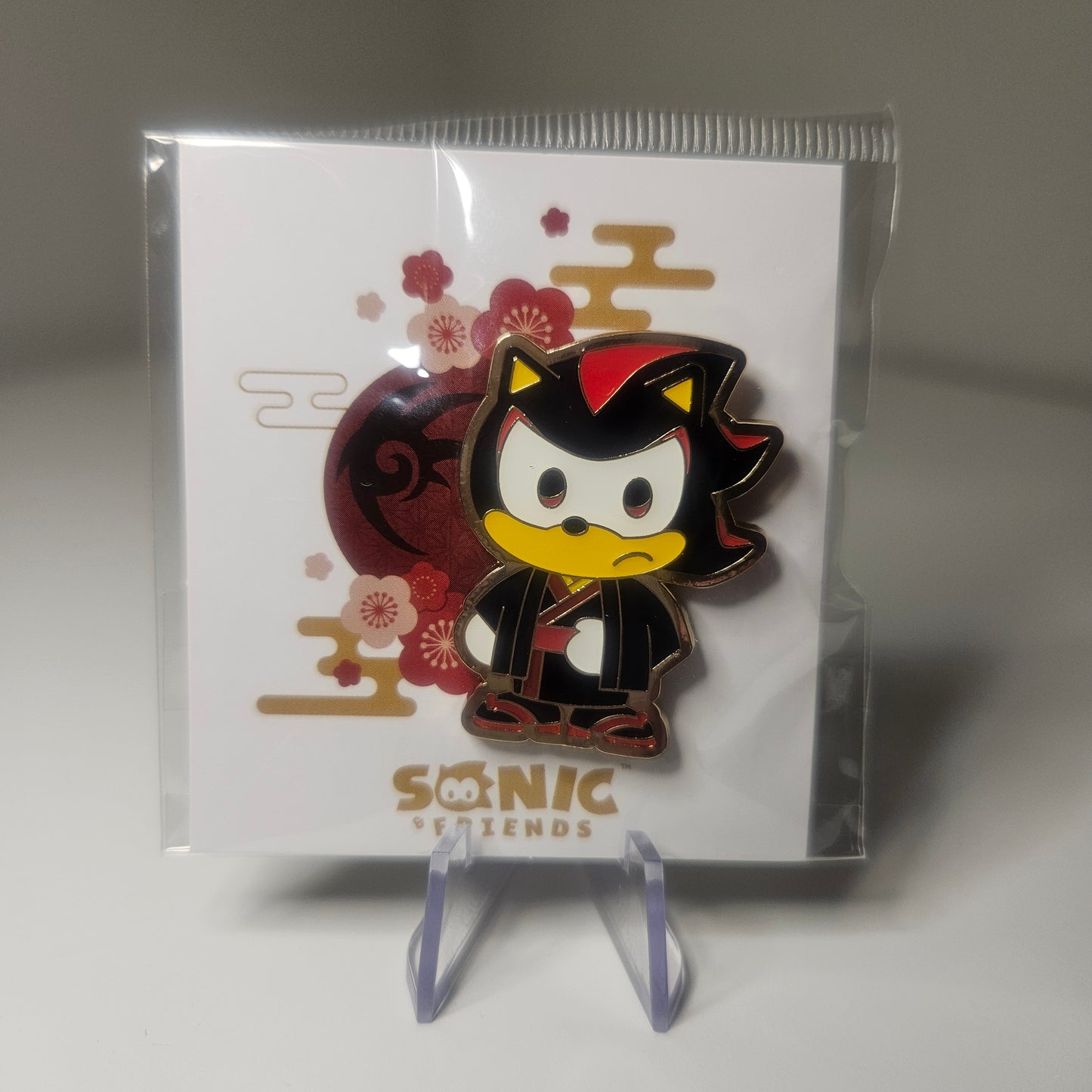 SEGA Sonic the Hedgehog & Friends Shadow Kimono Pin