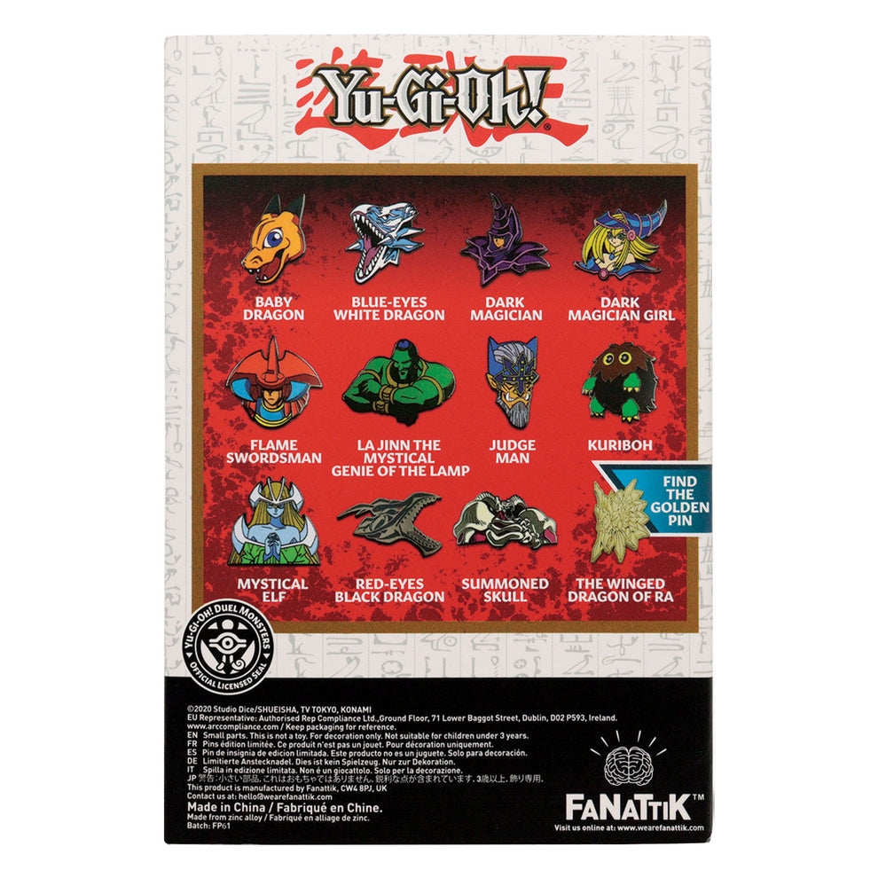 Fanattik Yu-Gi-Oh! Series 2 Blind Box Pin