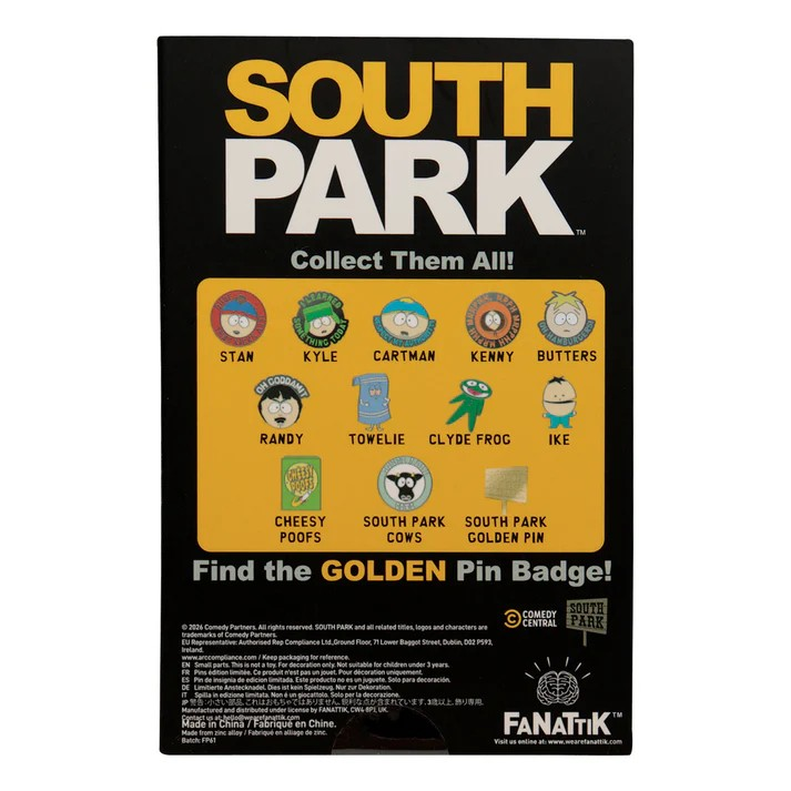 Fanattik South Park Blind Box Pin
