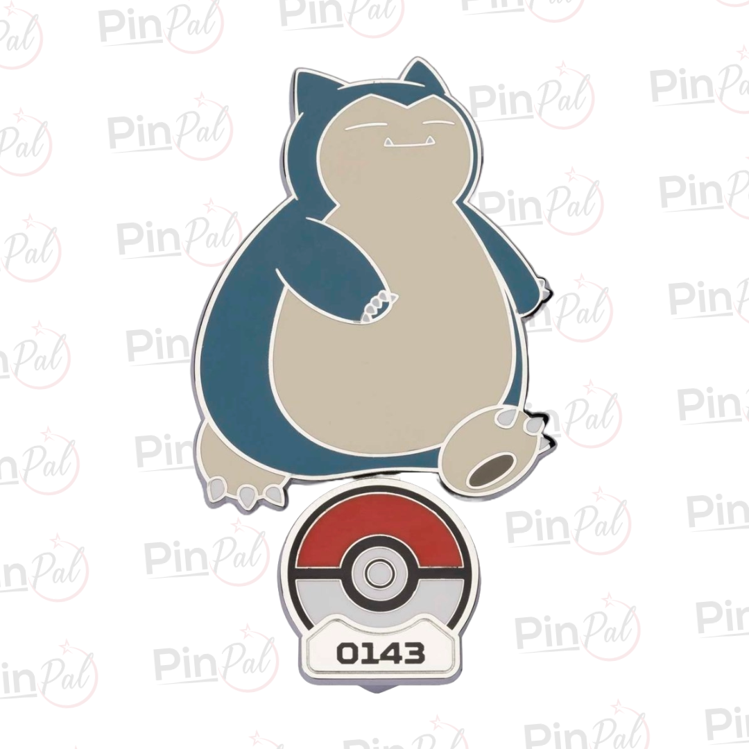 Pokémon Snorlax Standing Pin