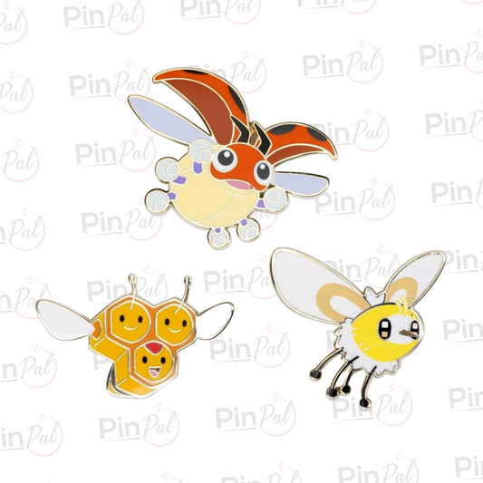 Pokémon 3-Pack Ledyba, Combee & Cutiefly