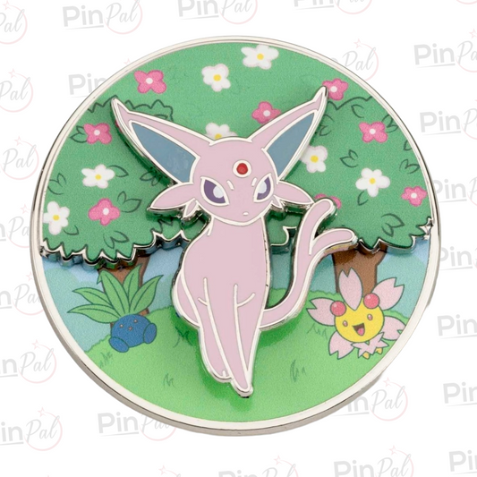 Pokémon Center Spinning Scenes Espeon Flower Wonderland