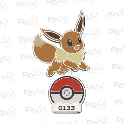 Pokémon Eevee Standing Pin