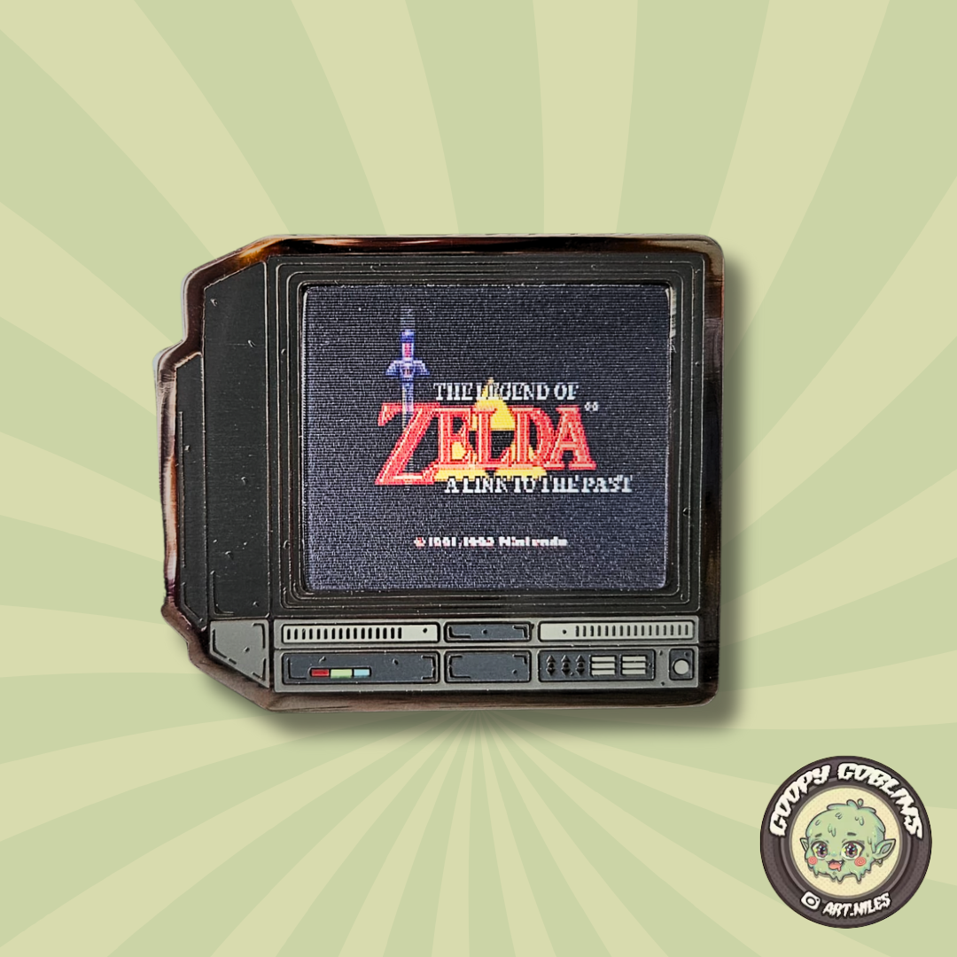 Goopy Goblins Lenticular Retro TV Zelda