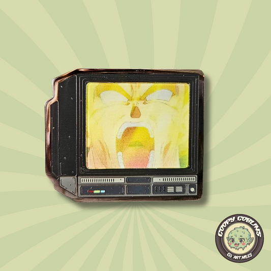 Goopy Goblins Lenticular Retro TV DBZ
