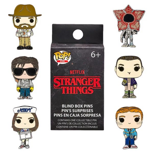Loungefly Pop! Netflix Stranger Things Character Blind Box Pin