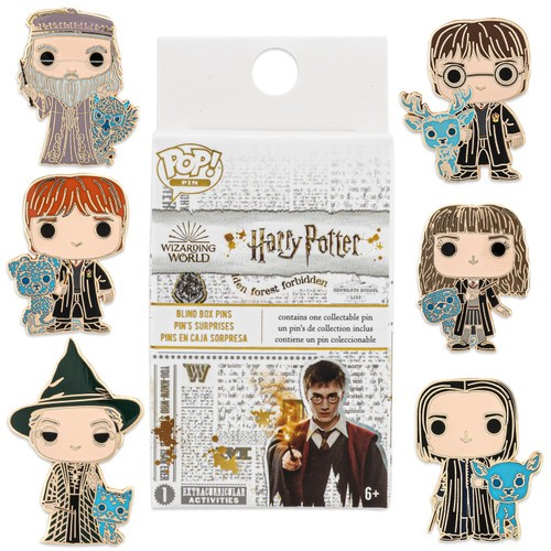 Loungefly Harry Potter Pop Patronus Blind Box Pin