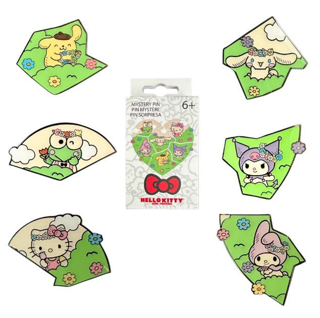 Loungefly Sanrio Hello Kitty & Friends Flower Crown Puzzle Blind Box Pin