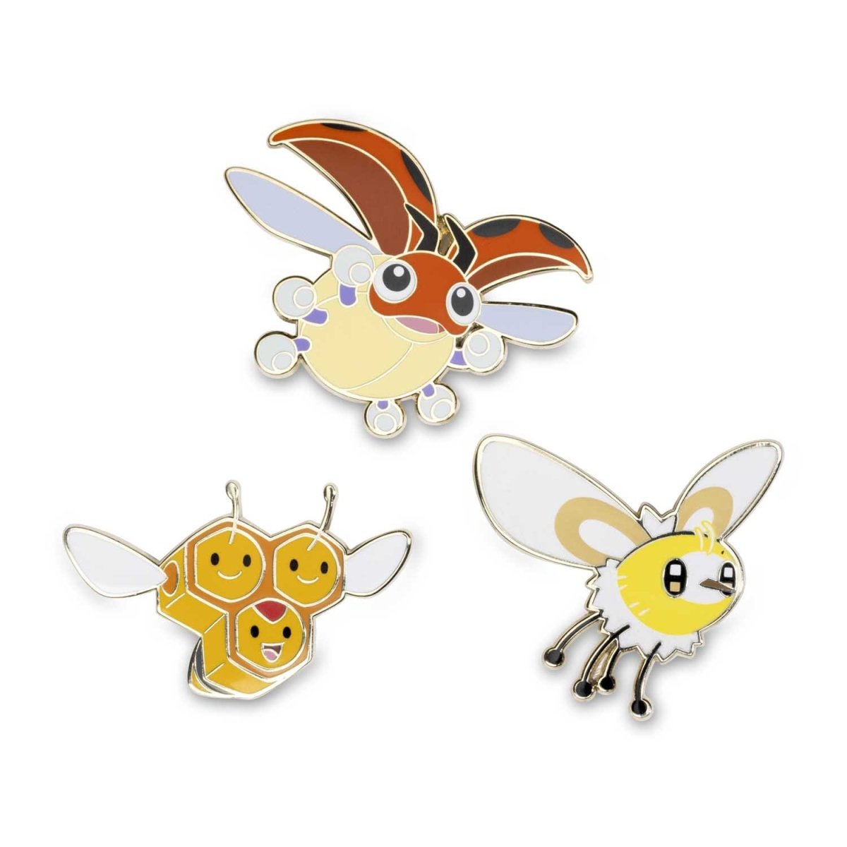 Pokémon Center Ledyba, Combee & Cutiefly (3-Pack)
