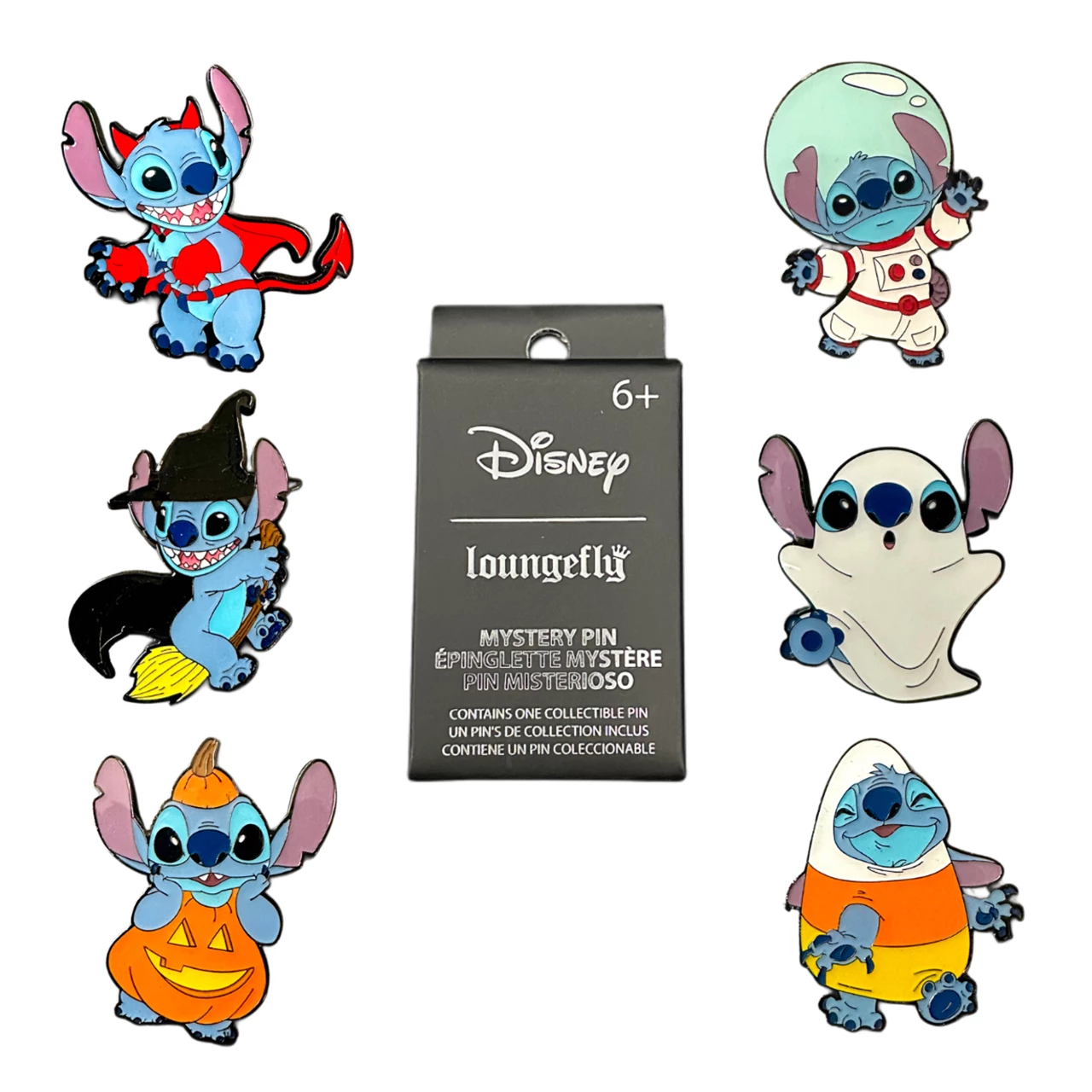 Loungefly Disney Stitch Halloween Blind Box Pin