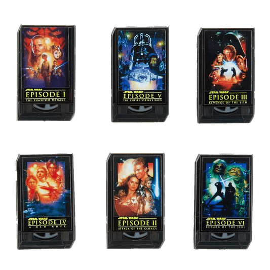 Loungefly Star Wars VHS Cassettes Blind Box Pin
