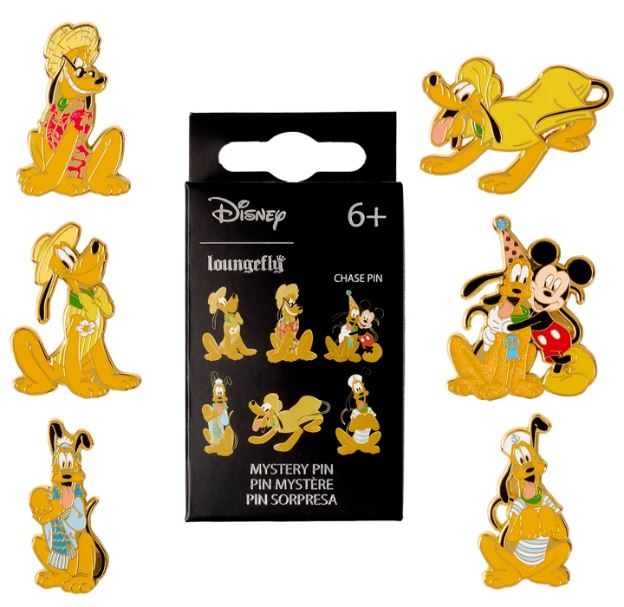 Loungefly Disney Pluto 95th Anniversary Blind Box Pin