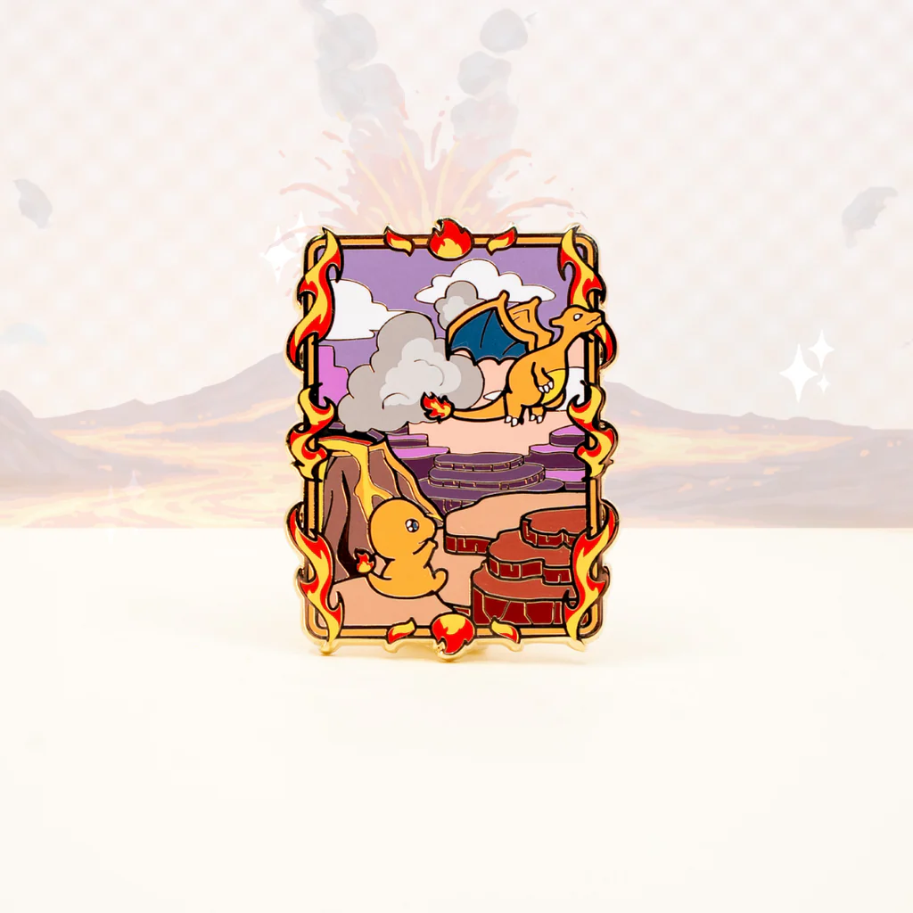 Poroful Stamp Volcanic Charmander Charizard