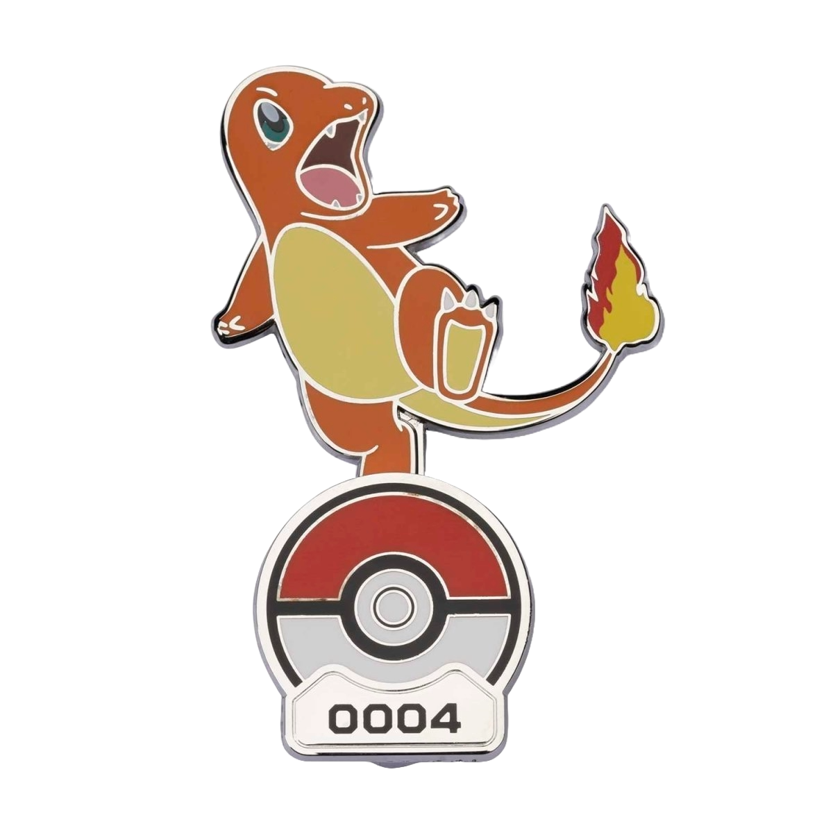 Pokémon Center Gallery Charmander Standing Pin