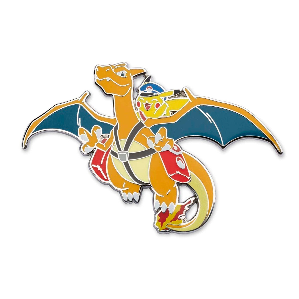 Pokémon Center Special Delivery Pikachu & Charizard Pin