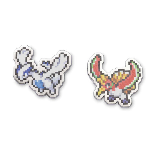Pokémon Center Pixel Pins (2 Pack) Lugia & Ho-Oh