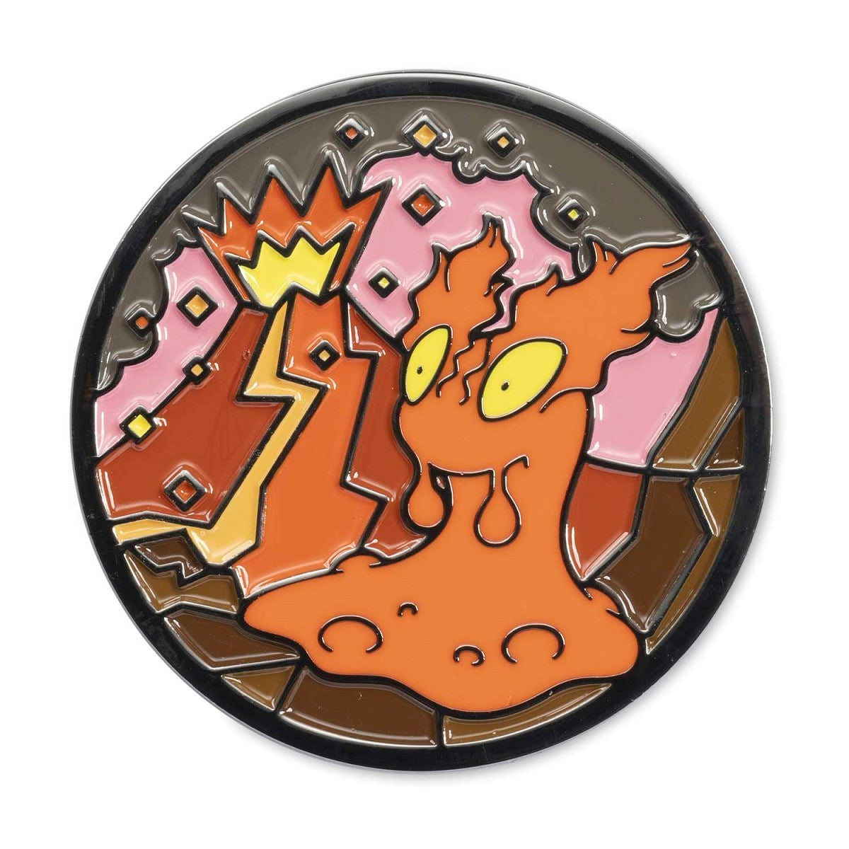 Pokémon Center 2025 Monthly Pin Habitat Slugma