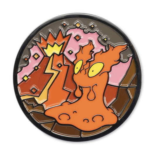 Pokémon Center 2025 Monthly Pin Habitat Slugma