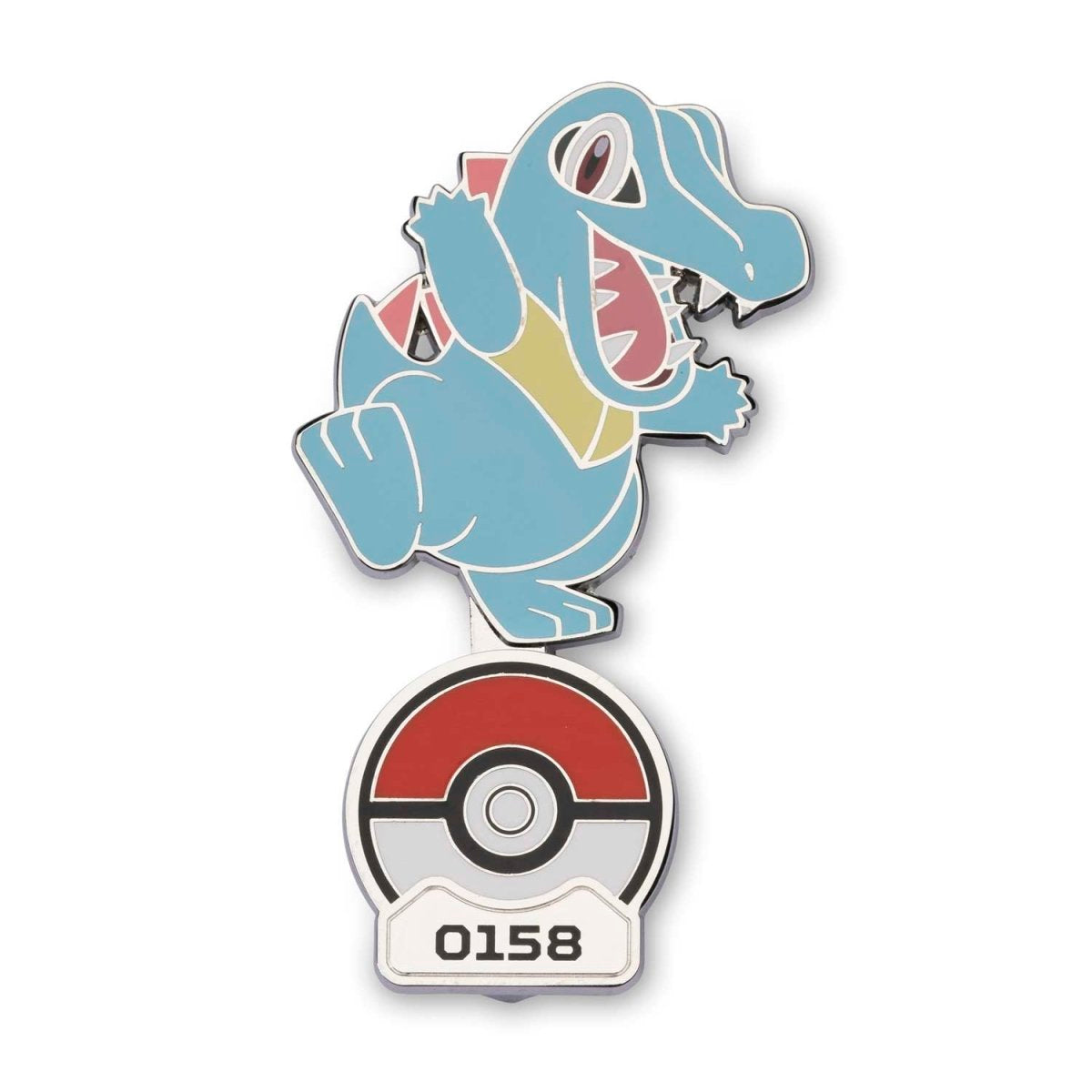 Pokémon Center Gallery Totodile Standing Pin