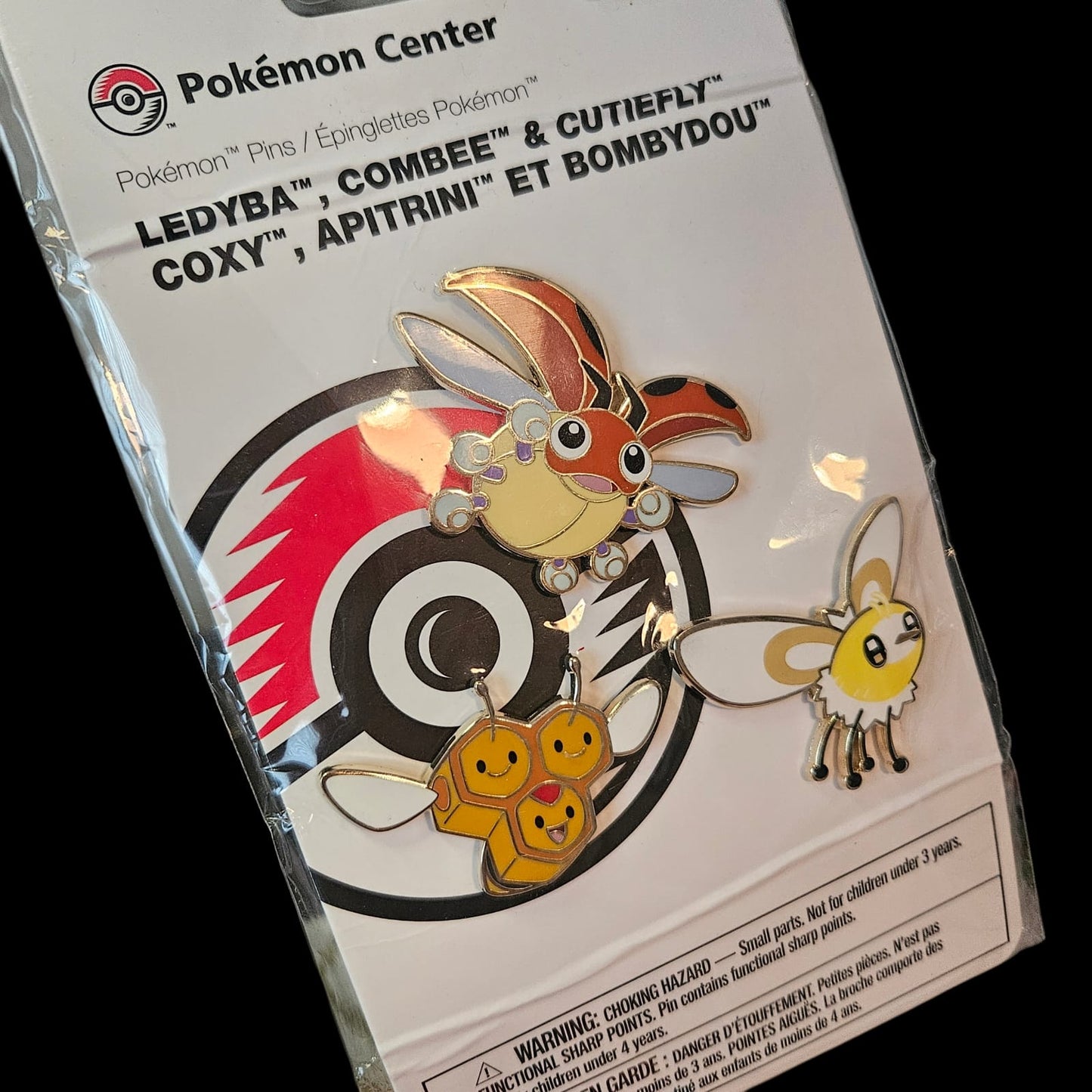 Pokémon Center Ledyba, Combee & Cutiefly (3-Pack)