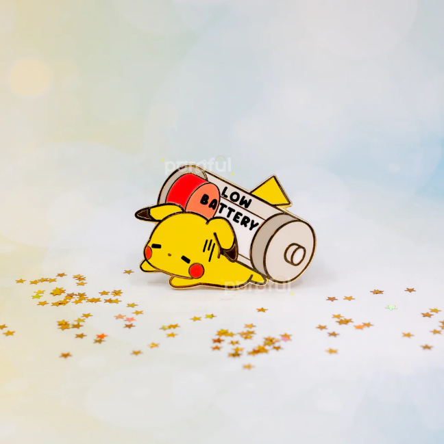 Poroful Low Battery Pikachu