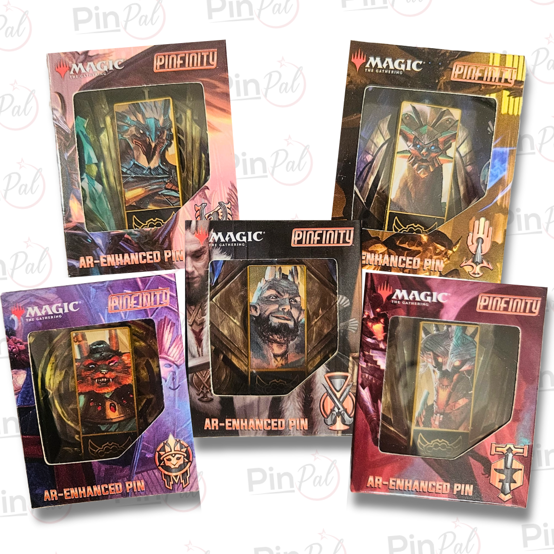 Magic The Gathering Pinfinity Streets Of New Capenna AR Pin Set