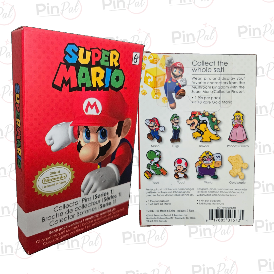 Nintendo Super Mario Series 1 Blind Pins