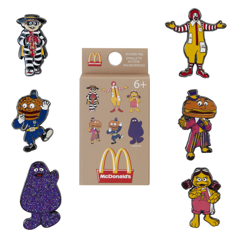 Loungefly McDonald's Character Blind Box Pin