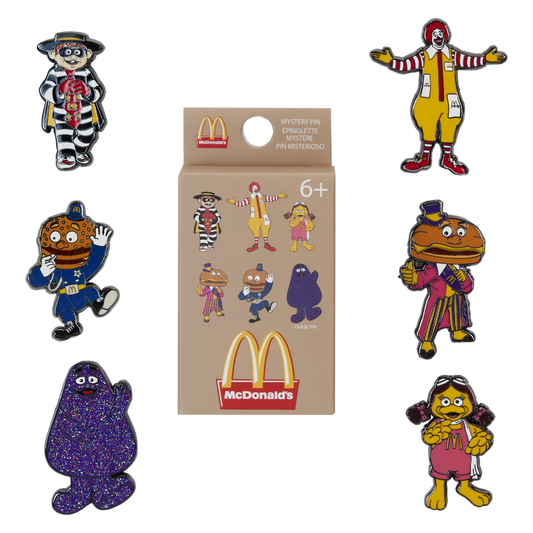 Loungefly McDonald's Character Blind Box Pin