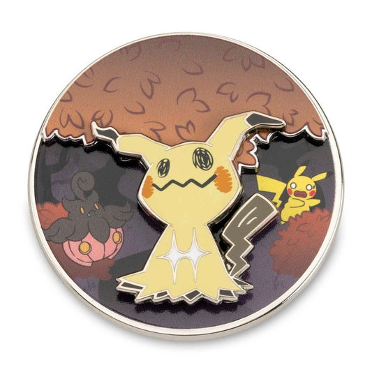 Pokémon Center Spinning Scenes Mimikyu Autumn Leaves