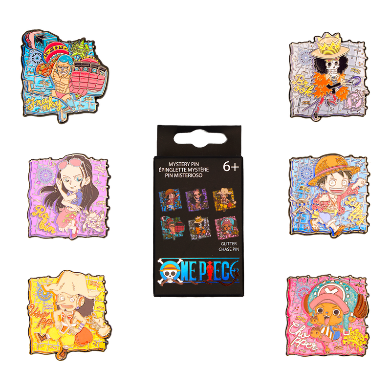 Loungefly One Piece Map Blind Box Pin