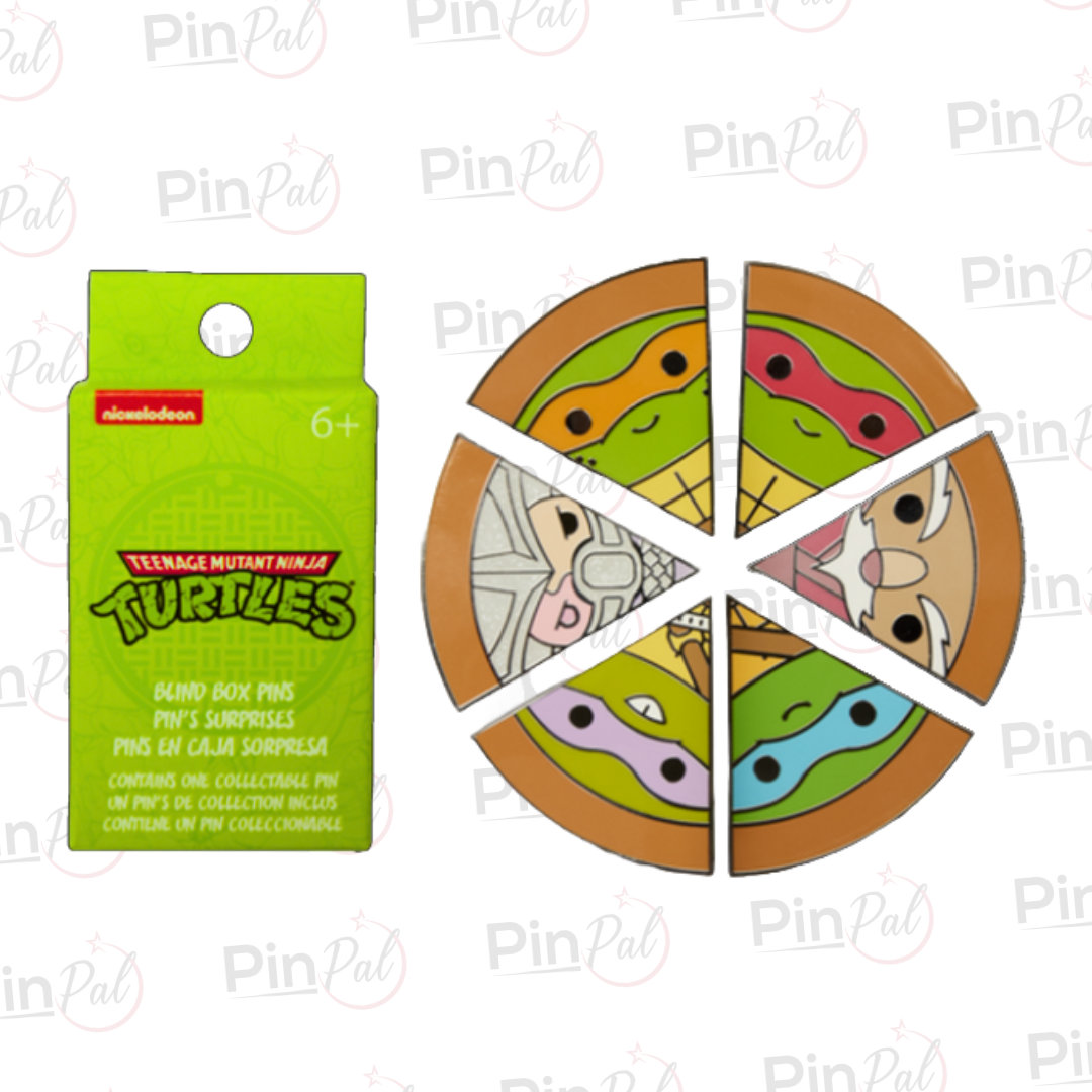 Loungefly Nickelodeon TMNT Pizza Slices Blind Box Pin