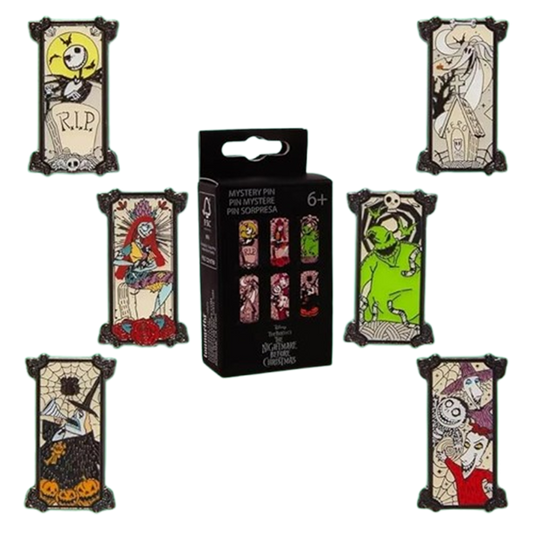 Loungefly Disney Nightmare Before Christmas Portrait Style Blind Box Pin