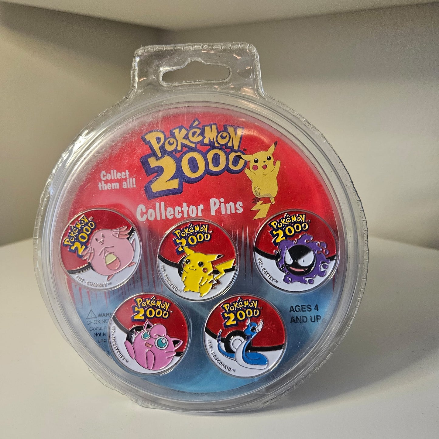 Pokémon 2000 Collector Pins