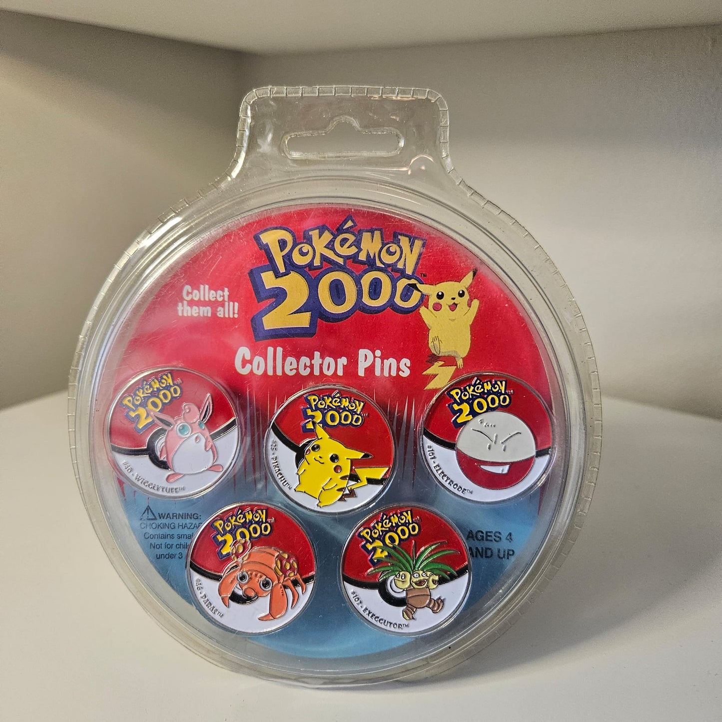 Pokémon 2000 Collector Pins