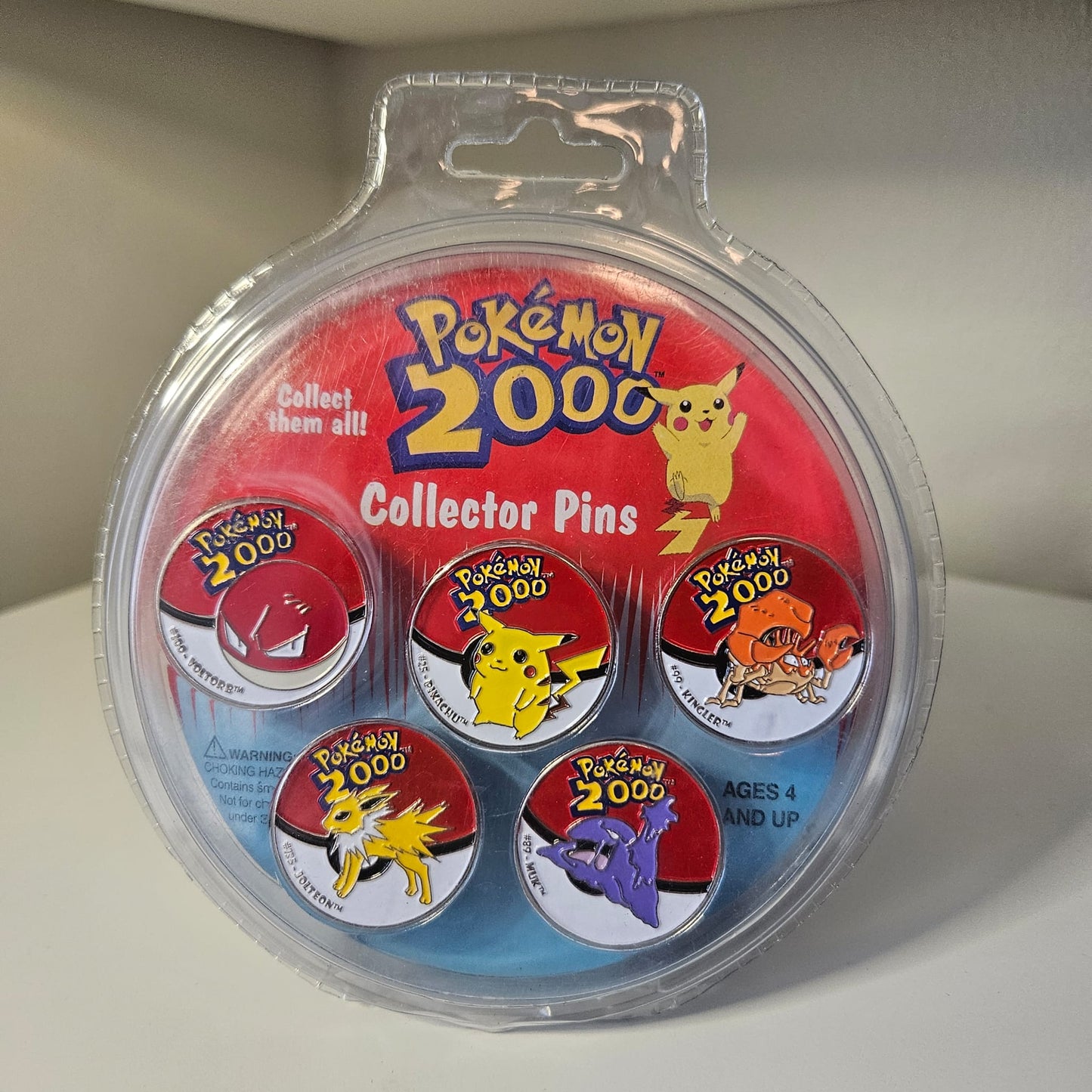 Pokémon 2000 Collector Pins