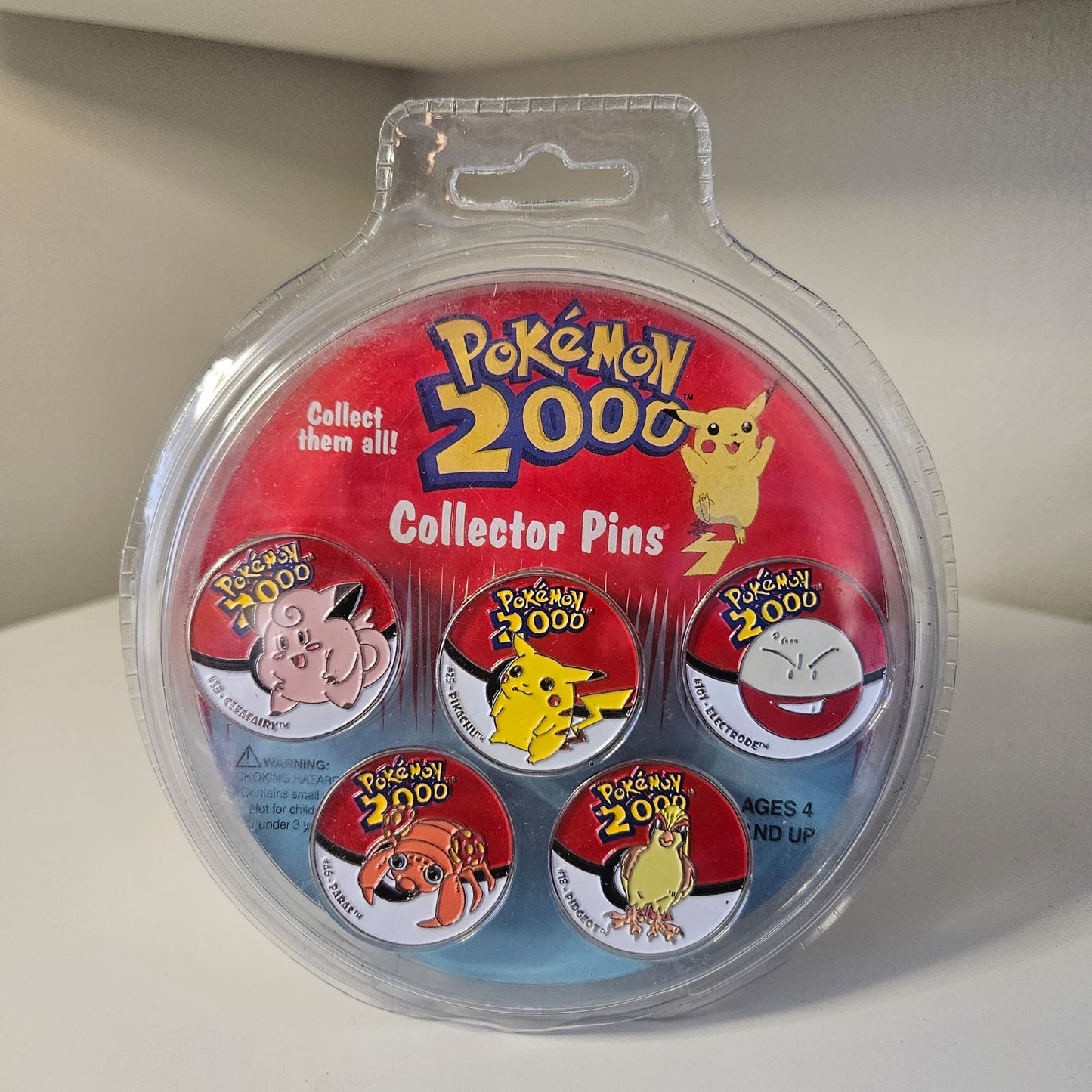 Pokémon 2000 Collector Pins