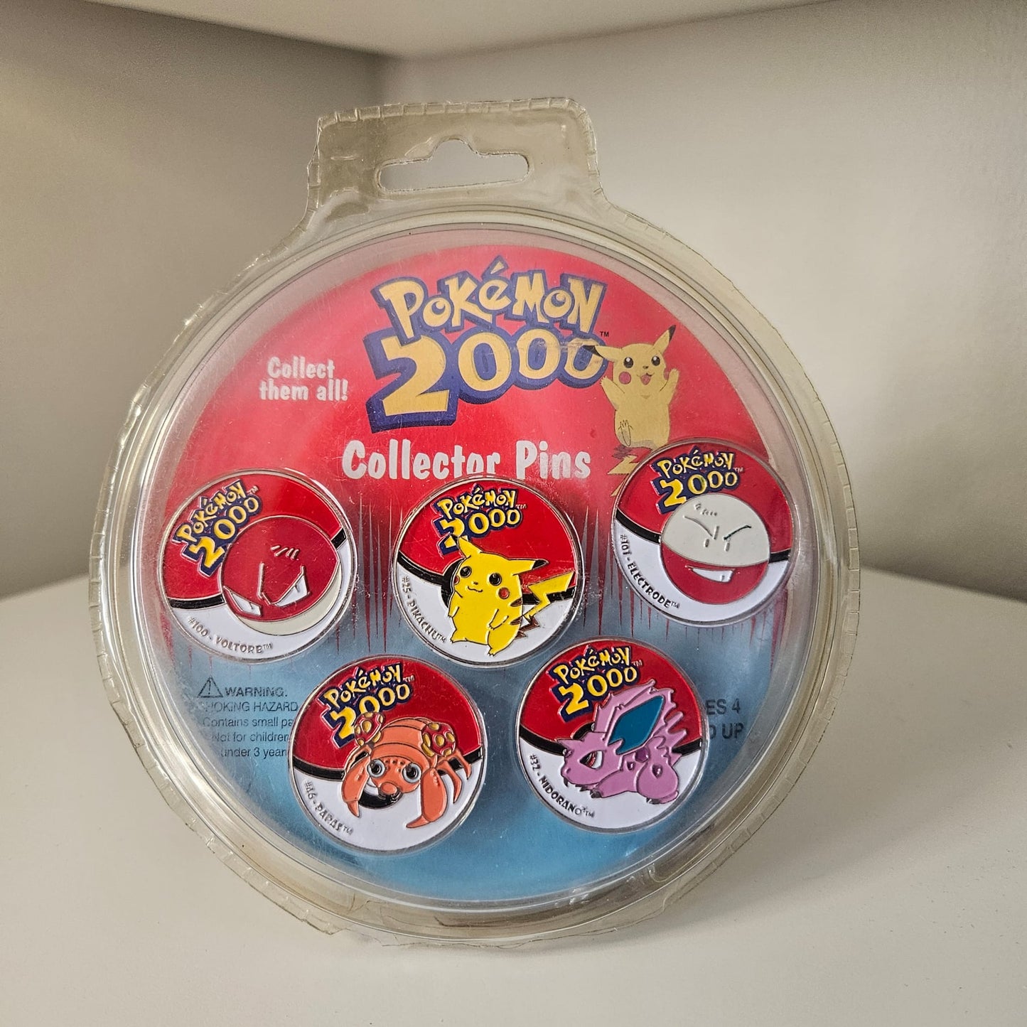 Pokémon 2000 Collector Pins