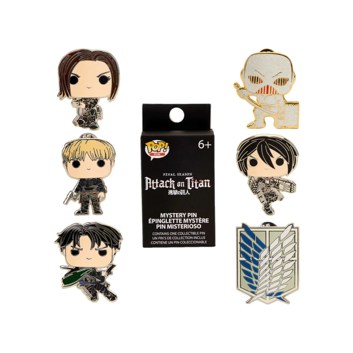 Loungefly Pop! Attack on Titan Blind Box Pin