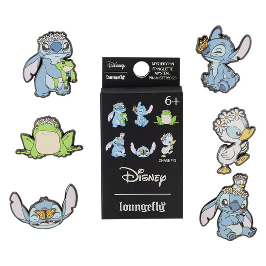Loungefly Disney Stitch Springtime Daisy Blind Box Pin