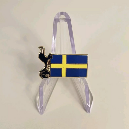 Tottenham Hotspur Spurs Sweden Flag