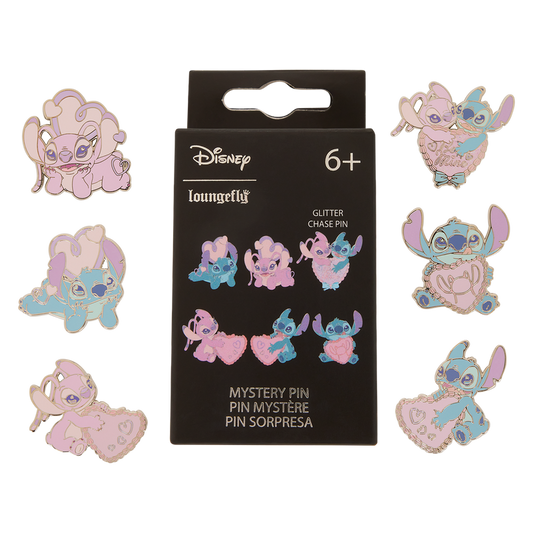 Loungefly Disney Stitch & Angel Be Mine Blind Box Pin