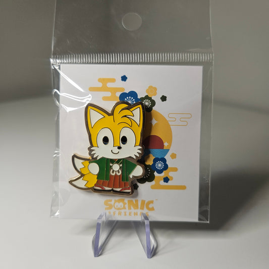 SEGA Sonic the Hedgehog & Friends Tails Kimono Pin